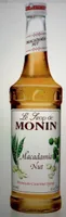 Le Sirop de MONIN macadamia nut