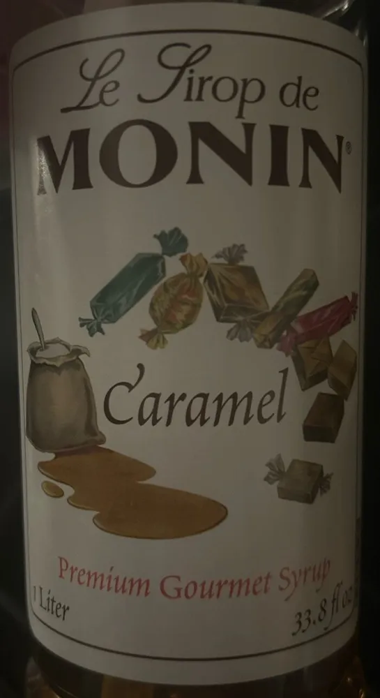 Caramel Premium Gourmet Syrup