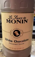 White Chocolate Flavored Sauce