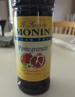 Le sirop de Monin (Pomegranate)