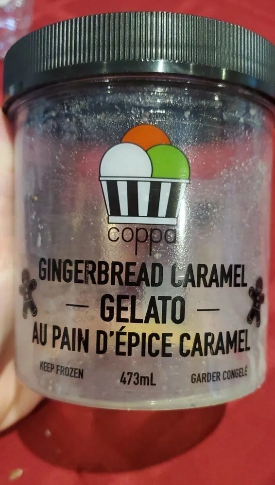 Gingerbread Caramel Gelato