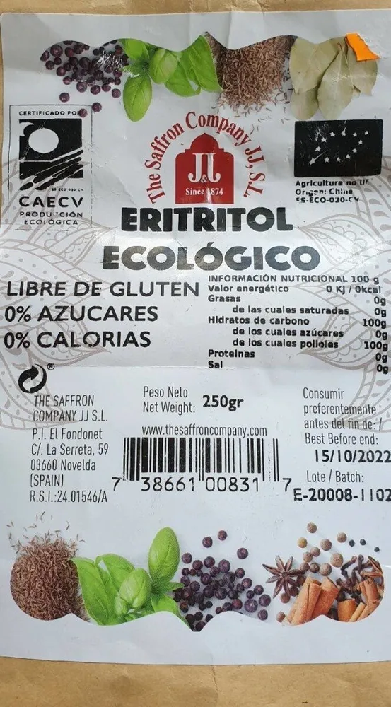 Eritritol