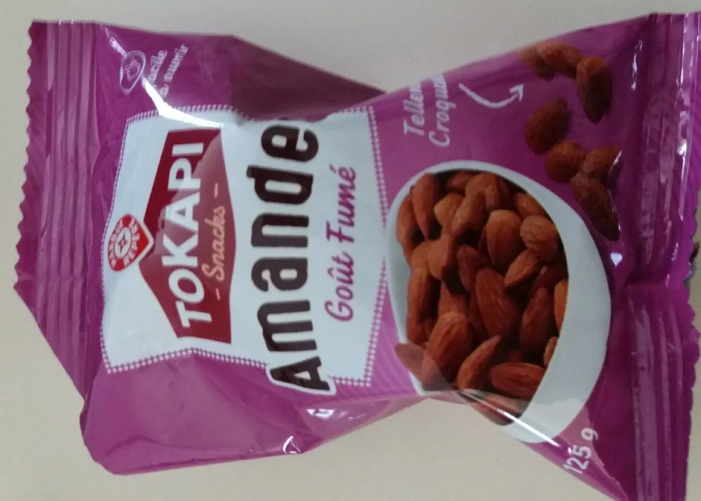 Amandes goût fumé