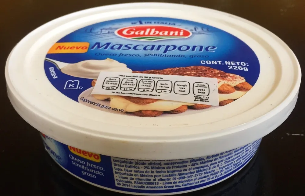 Galbani Mascarpone (Queso crema estilo italiano)