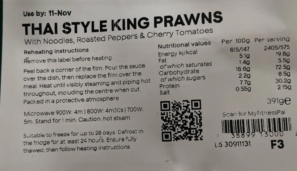 Tom Yum King Prawns