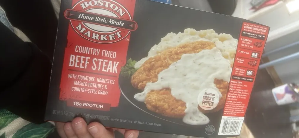 Country Fried Beef Steak with Signature, Homestyle Mashed Potatoes & Country-Style Gravy