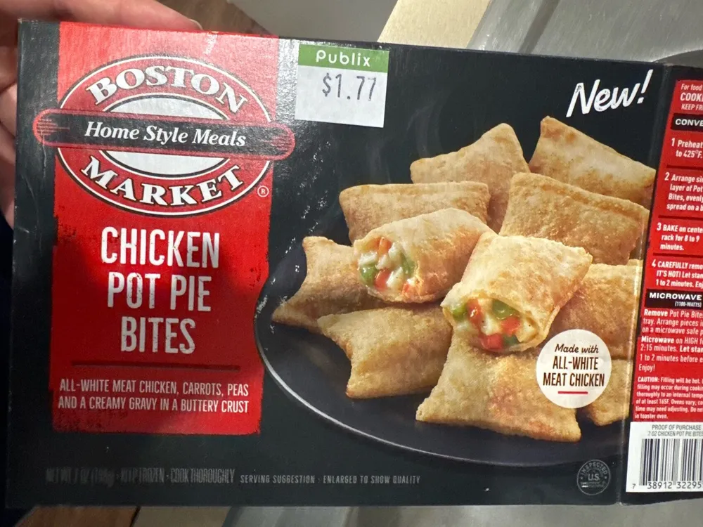 Chicken pot pie bites