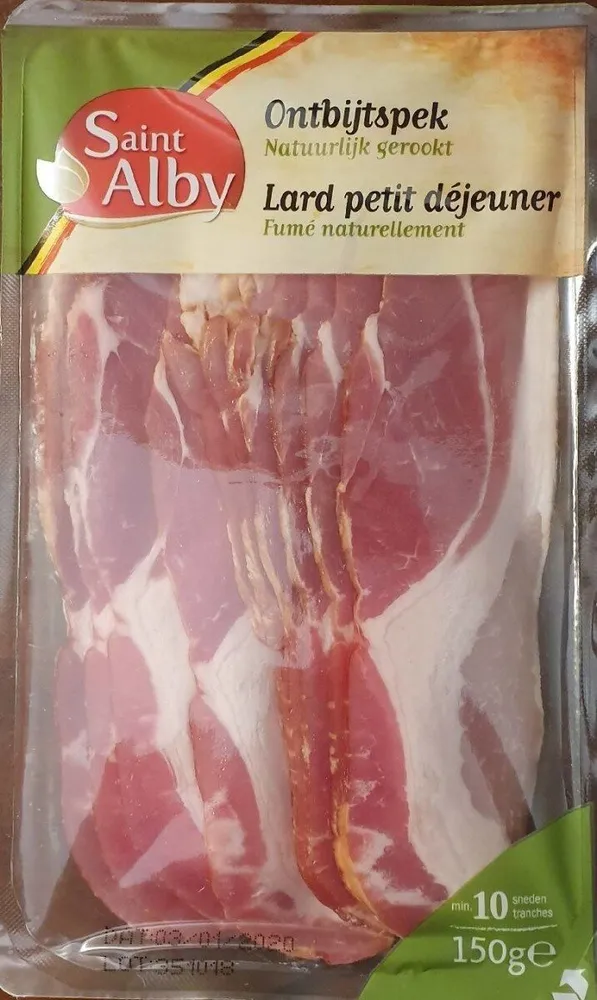 Lard petit déjeuner
