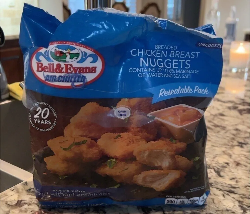 Breaded Chicken Breast Nuggets