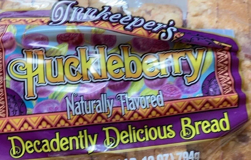 Huckleberry bread