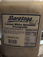 Lemon White Balsamic Vinaigrette