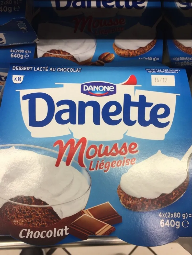 Danette mousse liégeoise