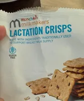 Lactation crisps classic sea salt crackers