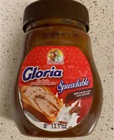 Gloria Milk Candy with nuts spread