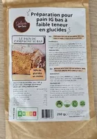 Préparation pain de campagne ig bas
