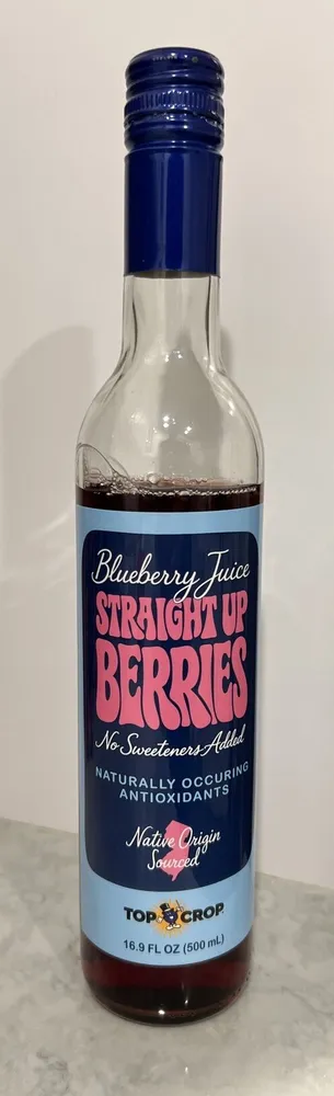 Blueberry Juice Straight Up Berries