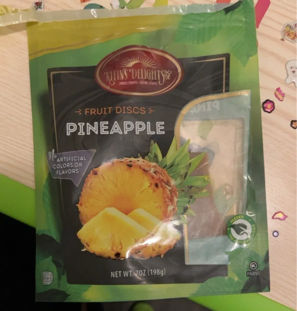 Fruit Discs Pineapple
