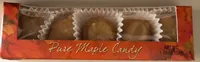 Pure maple candy