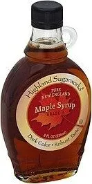 Pure New England Maple Syrup Grade A Dark Color Robust Taste