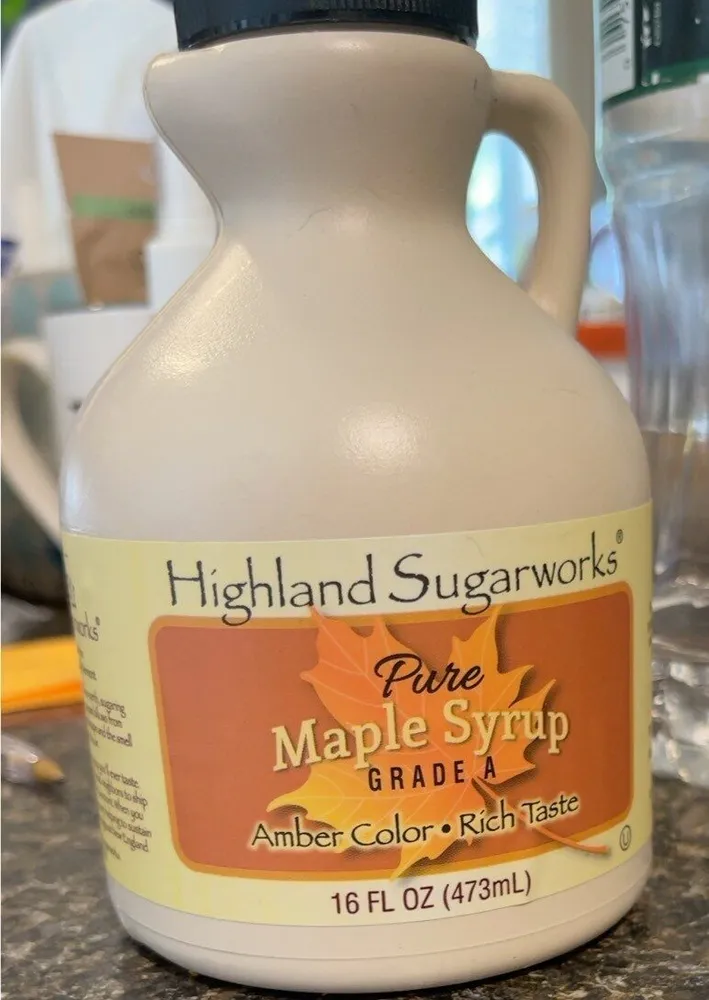 Pure Maple Syrup Grade A Amber Color Rich Taste