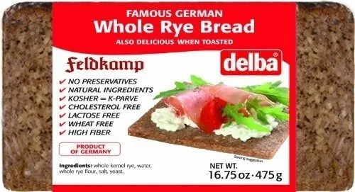 Famous German Whole Rye Bread