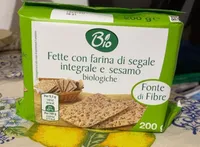 Fette con farina di sesamo integrale