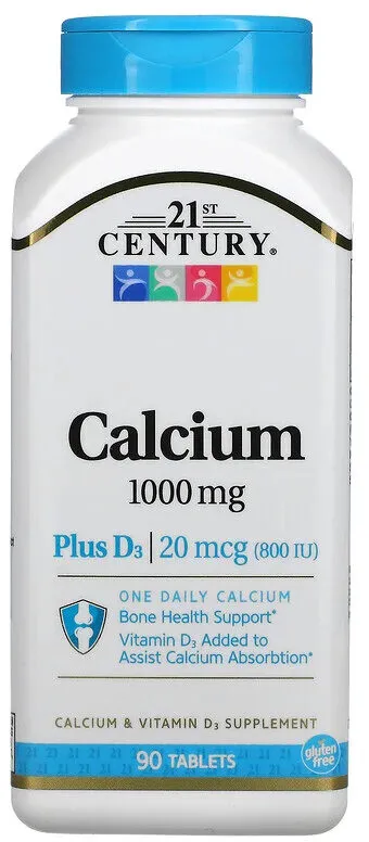 Calcium Plus D3, 1000 mg