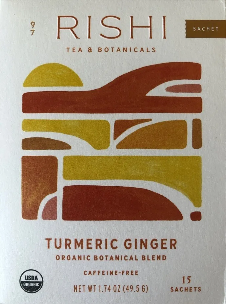 Organic Turmeric Ginger Tea