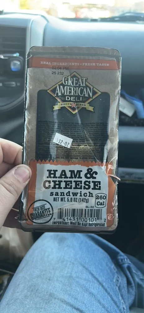 HAM & CHEESE sandwich
