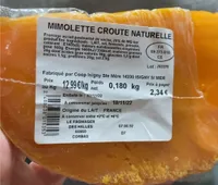 Mimilette croute naturelle