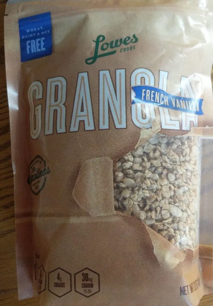 French vanilla granola