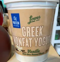 Greek Nonfat Yogurt Vanilla