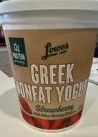 Strawberry Greek Nonfat Yogurt