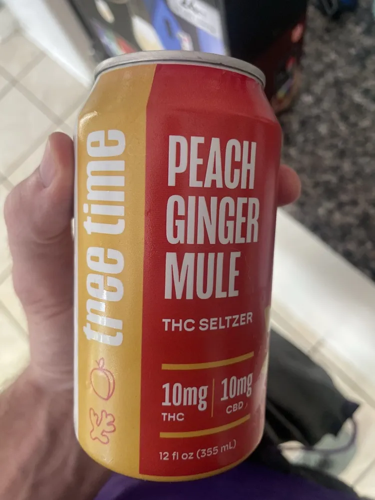 THC Peach Ginger Mule