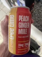 THC Peach Ginger Mule