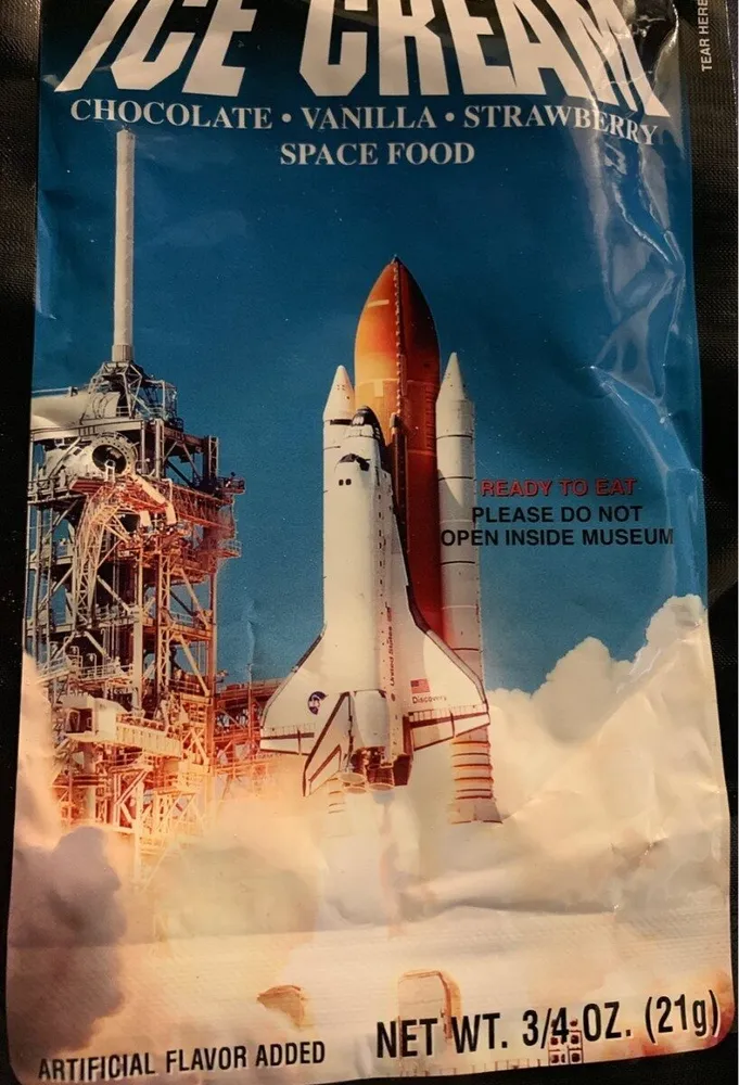 Freeze dried Ice Cream (space Ice Cream)