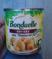 Bonduelle entiers au naturel