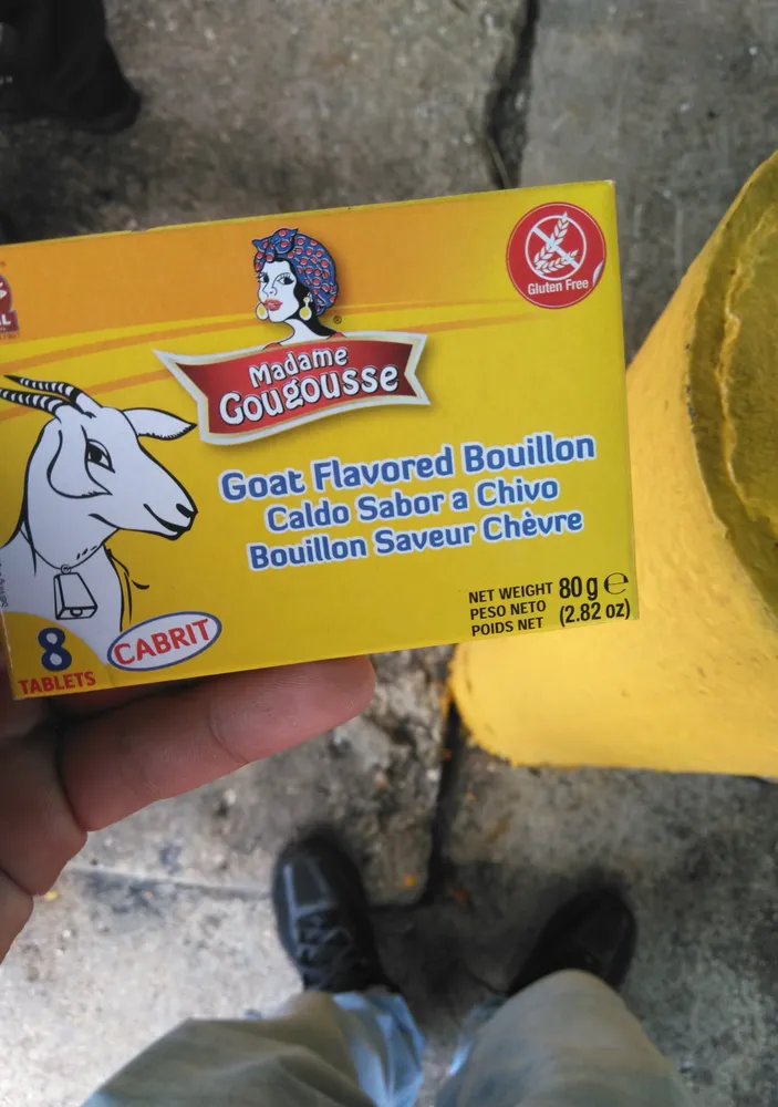 Madame Gougousse, Goat Flavored Bouillon