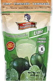 Madame Gougousse Drink Mix Sweetened, Lime