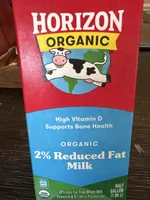 2% Reduced Fat Milk