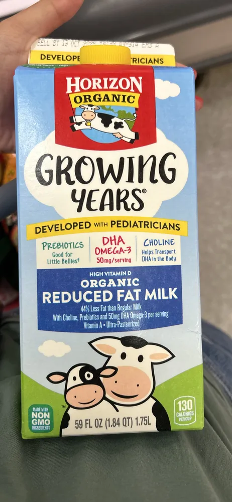 Horizon Reduced Fat Milk