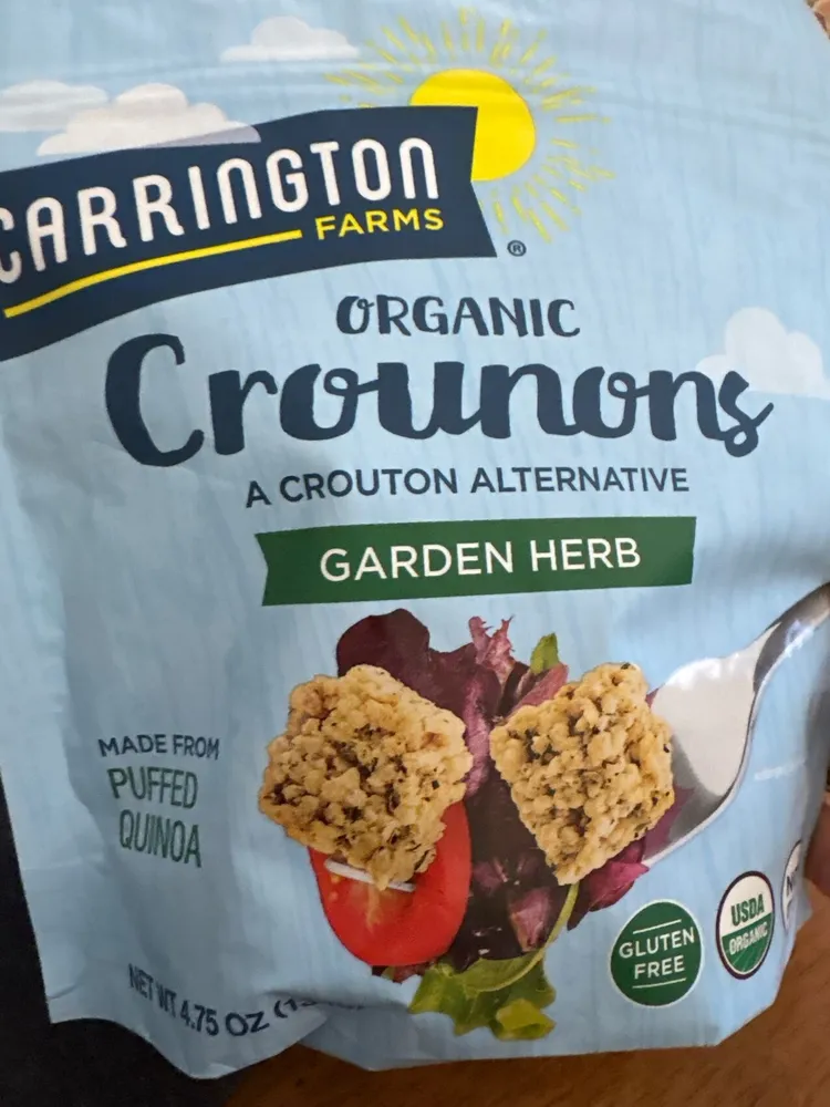 Organic crounons