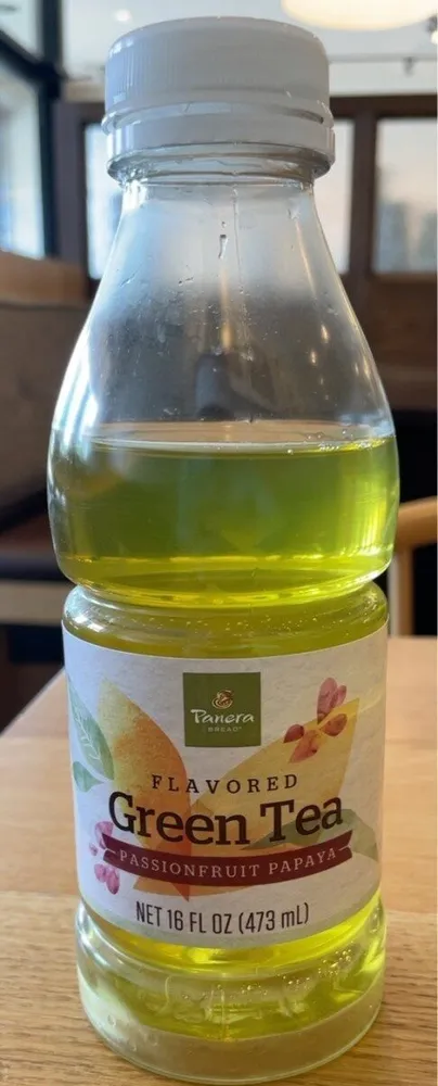 Green tea passionfruit papaya