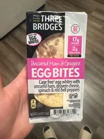 Uncured Ham & Gruyère Egg Bites