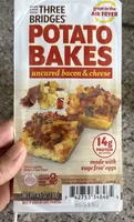POTATO BAKES uncured bacon & cheese