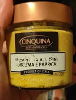 Bruschetta ai lupini con paprika e curcuma