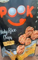 Sticky rice chips