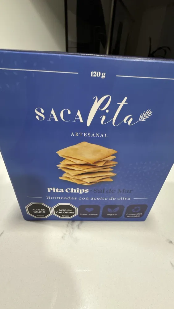 Pita Chips Sal de Mar