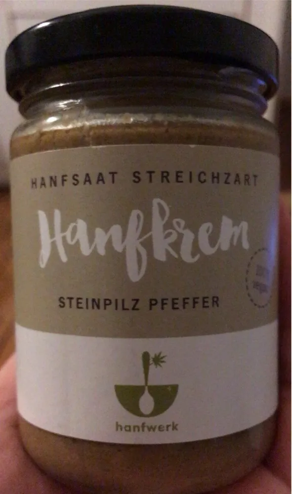 Hanfkrem Steinpilz Pfeffer