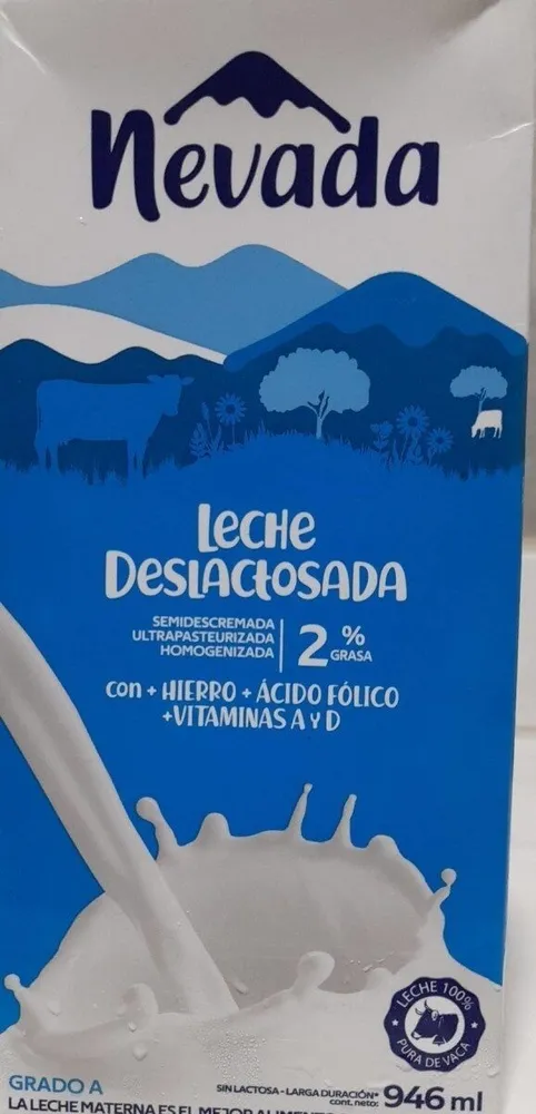 Leche deslactosada